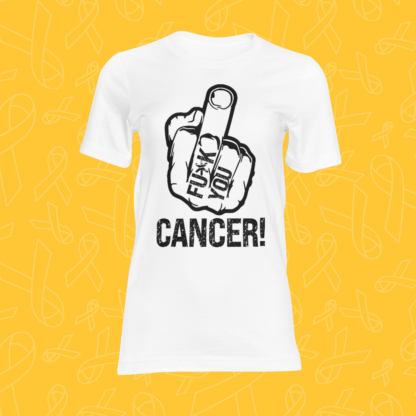 F*ck You Cancer- Middle Finger