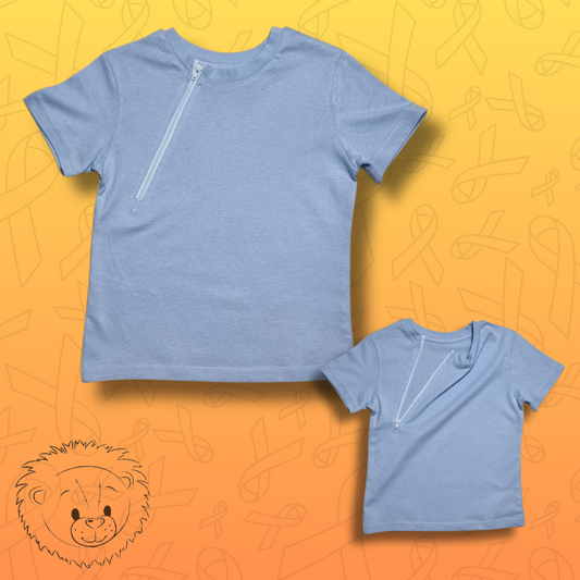 Child Accessible T-shirt Baby Blue