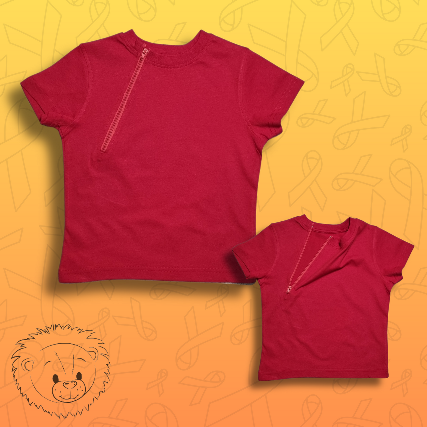 Child Accessible T-shirt Red