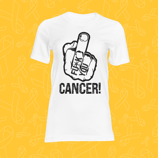 F*ck You Cancer- Middle Finger