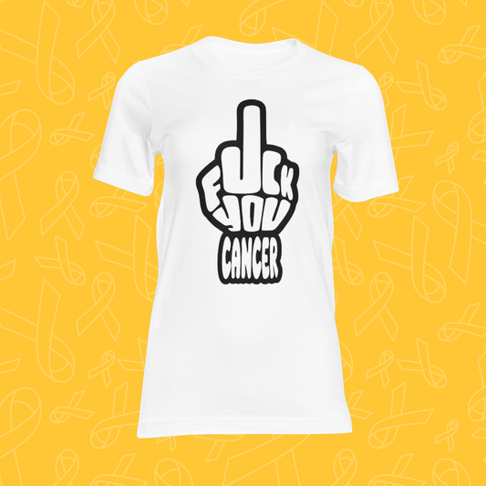 Middle Finger F you cancer