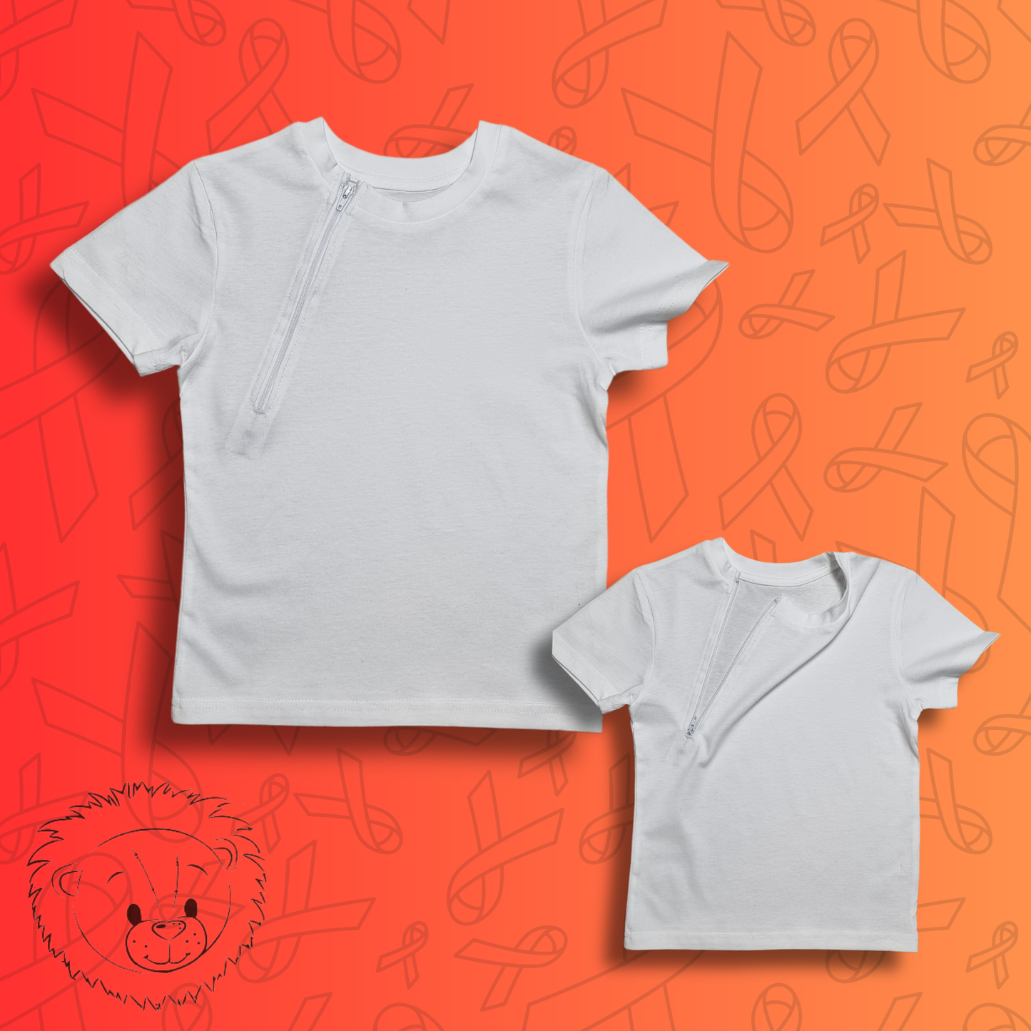 Adult Accessible T-shirt White